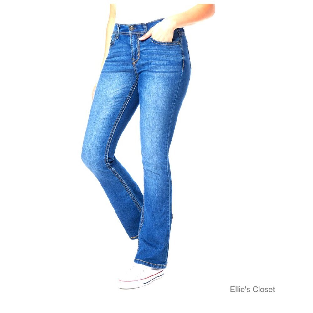 Insta Stretch Bootcut Mid-Rise Jeans for Women